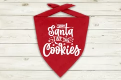 sorry santa i ate the cookies SVG, Christmas SVG Product Image 3