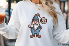 Funny Gnome Love Coffee Product Image 3