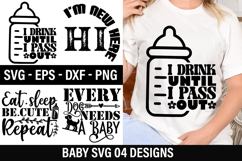 Baby SVG Design - Every Dog Needs A Baby Product Image 1