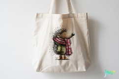 Whimsical Christmas Cabin Clipart Product Image 4