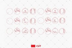 Deer Forest Ornament Svg Product Image 2