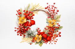 Christmas Cardinal Watercolor Clipart PNG Product Image 3