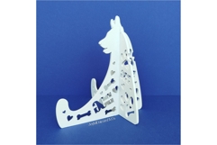 Dog Easel Stand SVG | Laser Cut Easel Stand DXF File Product Image 6