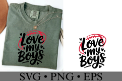 Love my Boys Svg | Game Day Svg | Sport Svg | Shirt Svg Product Image 3