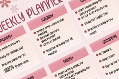 Berry Parfait Cute Handwritten Font Product Image 3