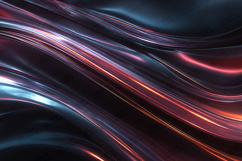 Glossy Red Blue Abstract Fluid Metallic Texture Background Product Image 1