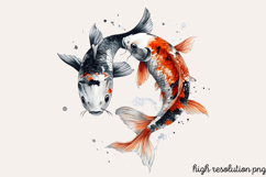 Underwater Animals Clipart PNG Product Image 1