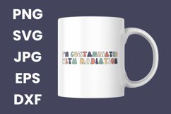 Retro I Am Contaminated With Radiation Funny Humor SVG Product Image 3