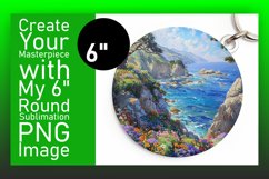 Scenic Serenity: Sublimation Circle Delights Product Image 1