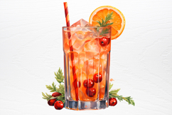 Christmas Winter Drink Sublimation PNG Product Image 3