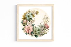Watercolor Pastel Vintage Clipart Product Image 3
