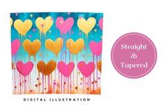 Love Tumbler Sublimation, Valentine&#039;s Day Tumbler Design Product Image 3