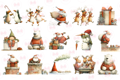 Funny Christmas Clipart Product Image 3
