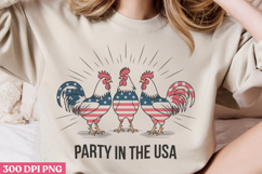 Party in the USA PNG, 4th Of July Sublimation PNG Product Image 3