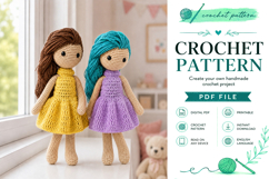 Dolly Amigurumi Crochet Pattern PDF Product Image 4