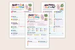 ADHD Goal Setting Workbook Product Image 3