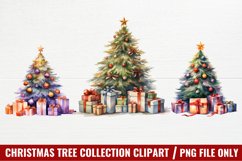 Christmas Tree Collection Clipart, Christmas Clipart Product Image 1