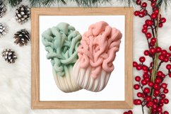 Pastel Christmas Shublimation Clipart, Pastel Christmas Clip Product Image 3