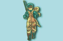 Hunter multilayer 3D SVG/Hunter plywood cut/ 3D laser cut Product Image 3