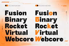 Kynetic - Futuristic Tech Sans Font Product Image 3