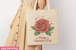 Happy valentine&#039;s day PNG, Pop Art Valentine Day Clipart PNG Product Image 1