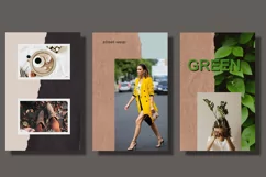 Pieces of torn kraft paper. PNG Product Image 3