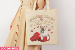 Labradors Are My Valentine PNG, Valentine Dog Sublimation PN Product Image 3