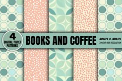 Retro Digital Paper Pattern Backgrounds PNG Product Image 1
