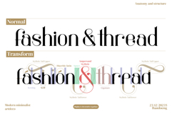 newfashionvogue display font Product Image 3
