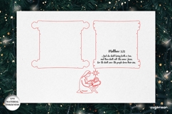 Nativity Scroll Ornaments SVG Bundle | Laser Cut | SVG Product Image 3