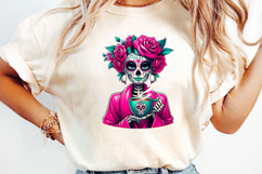 Coffee Lovers Sublimation, Funny Skeleton Png Product Image 2