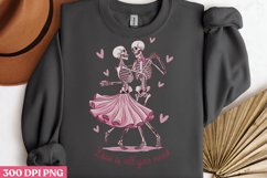 Love is all you need PNG, Retro Valentines Sublimatio PNG Product Image 3