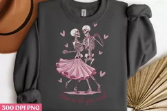 Love is all you need PNG, Retro Valentines Sublimatio PNG Product Image 3
