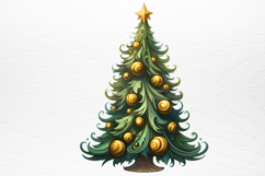 Christmas Cars Watercolor clipart PNG Product Image 3