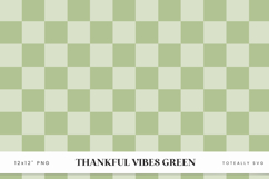 Thankful Vibes Checkered Digital Pattern Product Image 5