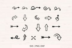 Arrows SVG Bundle | 40 Designs PNG DXF Product Image 3