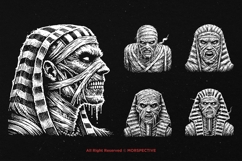10 Bundle Dark Art Ancient Egypt Mummy Necromancer Product Image 5