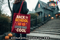 Back to School Looking Cool Sublimation Design Product Image 4