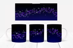 Butterfly Mug Wraps 10 Colours PNG & JPG Seamless pattern Product Image 3