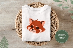 Red Panda Illustration, Red Panda PNG, Funny Animals Print Product Image 3