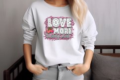 Love more worry less PNG Product Image 3