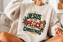 4 Christian Christmas PNG Designs, 4 Christian Inspirational Product Image 3