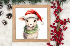 Christmas Farm Animals Sublimation Clipart Product Image 3