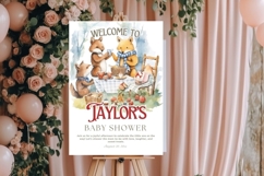 Baby Shower Welcome Sign Template 110 Product Image 3