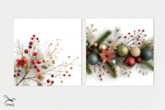 Christmas digital paper, background clipart Product Image 3