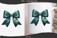 Christmas winter bow png design for T-shirts Product Image 3