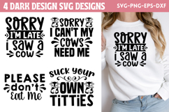 Cow Design SVG Product Image 1