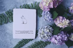 Bulldog dog sympathy, Pet sympathy card, Digital download Product Image 5