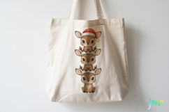 Cute Christmas Animals Stacks PNG Product Image 3