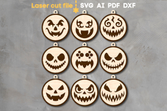 Halloween Garland SVG laser cut files for Glowforge Product Image 3